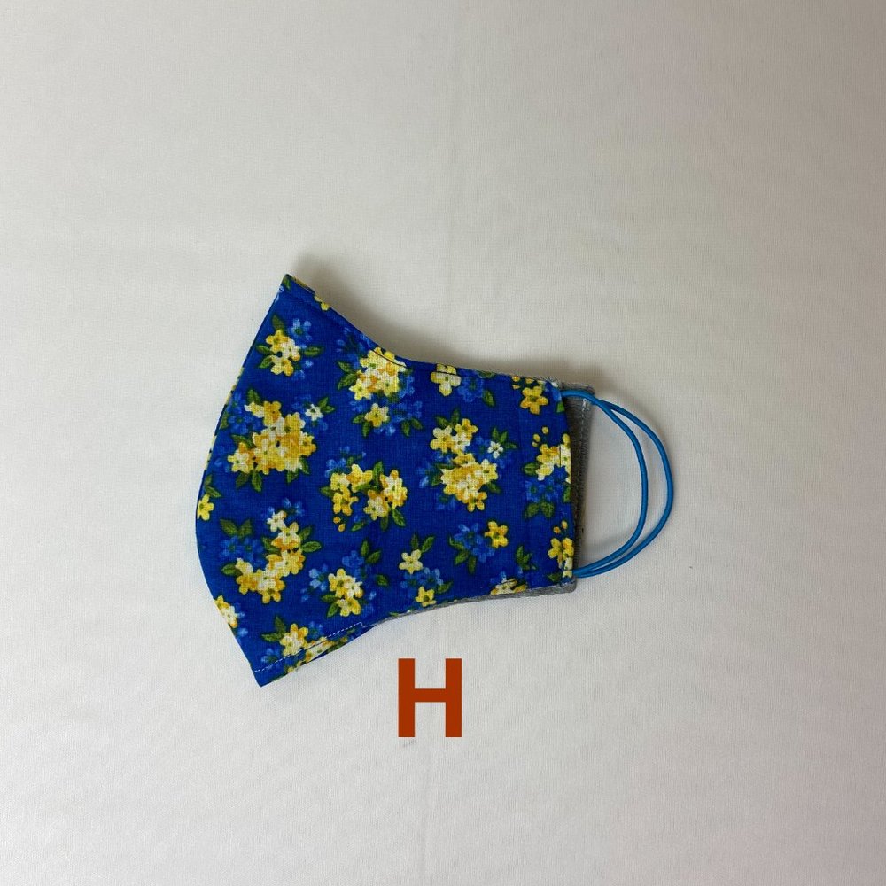 2 Filter Pocket Adult Face Mask Pattern Washable - Picture 9 of 16
